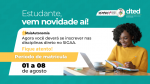 Novidade: agora o estudante de Graduação EaD deverá acessar o SIGAA para se inscrever nas disciplinas do Curso